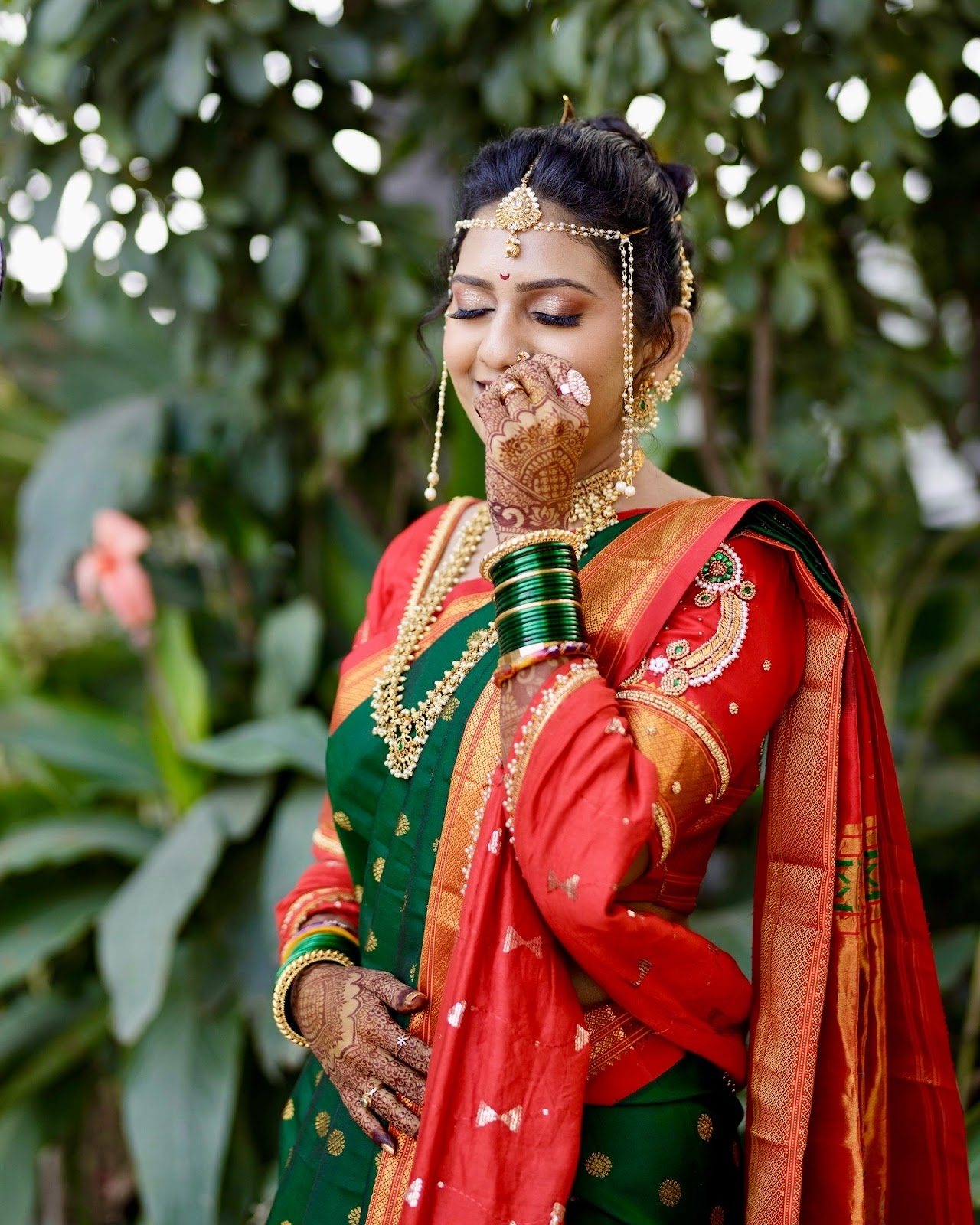 Bridal look by Poonam Jain